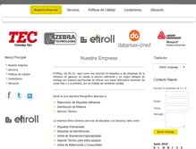 Tablet Screenshot of etiroll.com